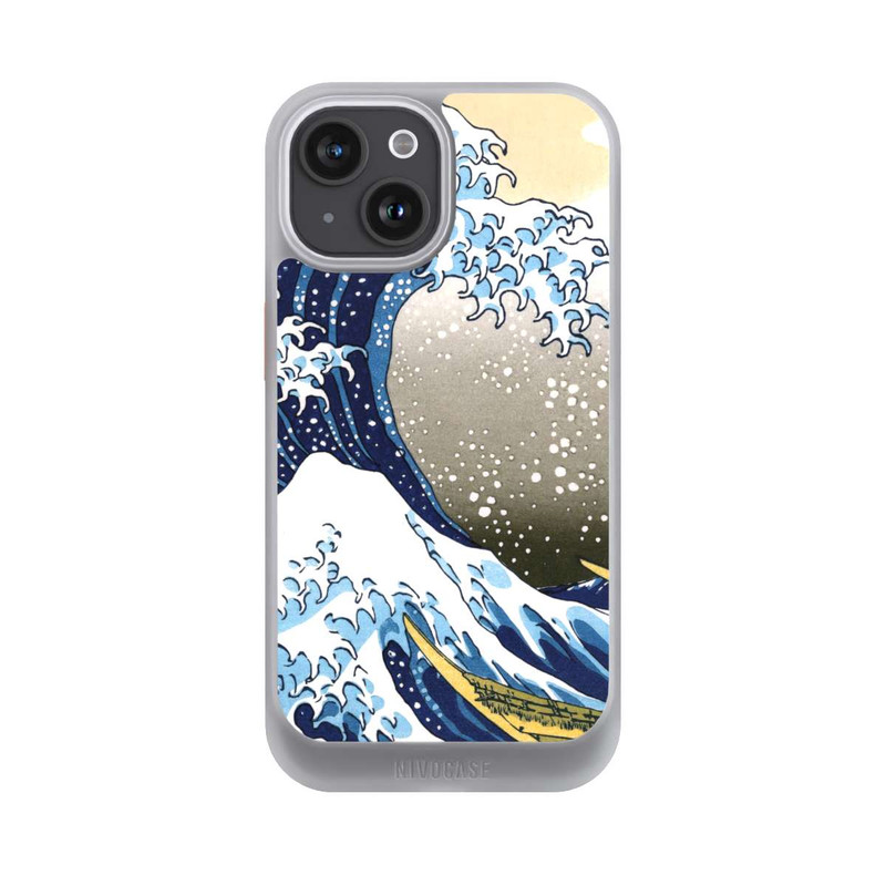 iPhone 15 NIVOcore Great Wave of Kanagawa / Die große Welle vor Kanagawa