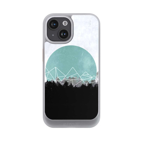 Apple iPhone 15 NIVOcore Wald Abstrakt2