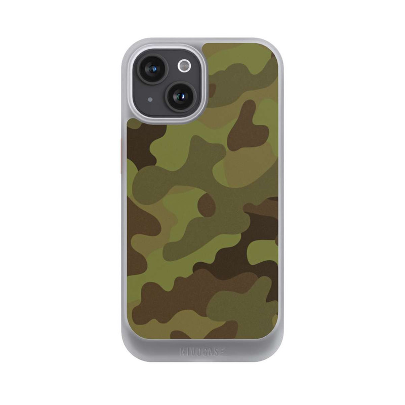iPhone 15 NIVOcore Militär Denim Camo