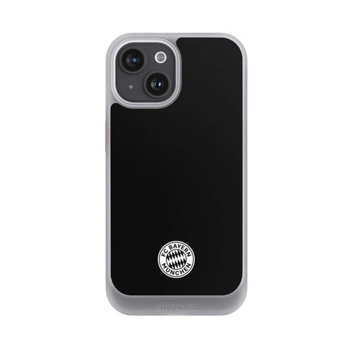 Apple iPhone 15 NIVOcore Classic FCB Logo - white on black