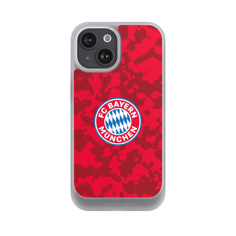 iPhone 15 NIVOcore Camouflage Muster FCB