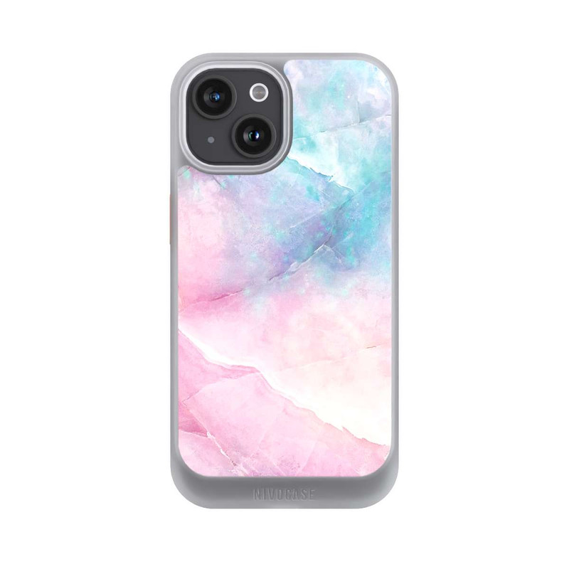 iPhone 15 NIVOcore Marbre irisé 