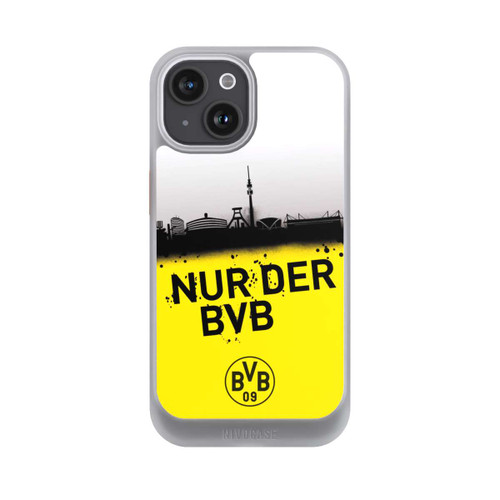 Apple iPhone 15 NIVOcore Nur der BVB - Silhouette