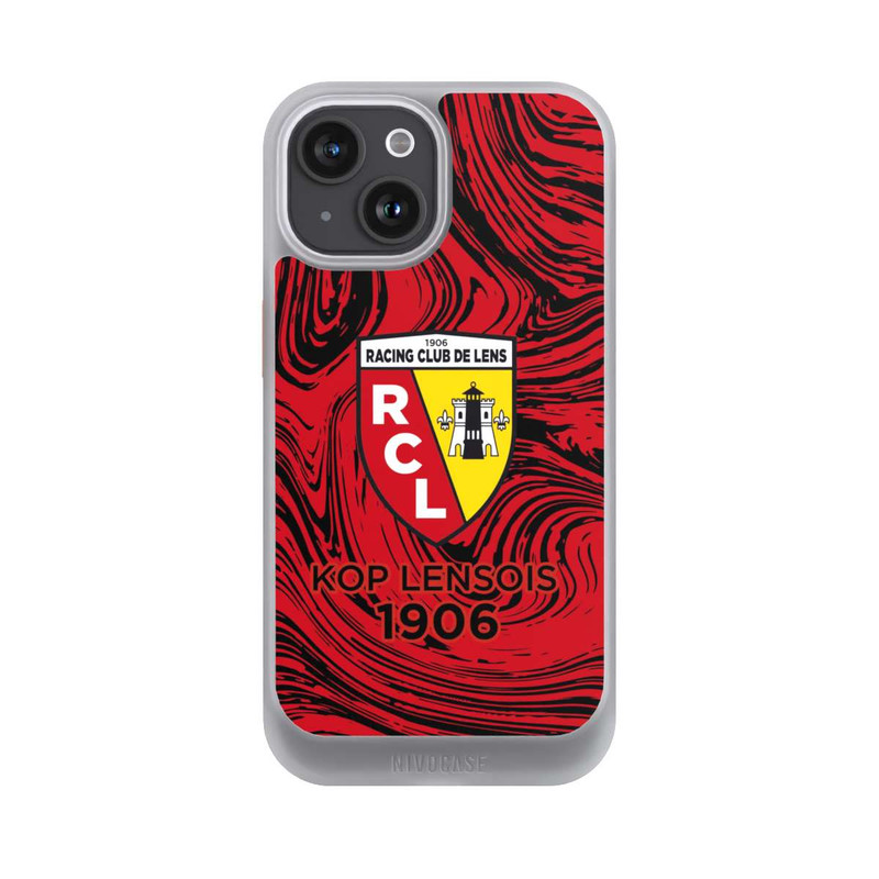 iPhone 15 NIVOcore RC Lens Welle Rot
