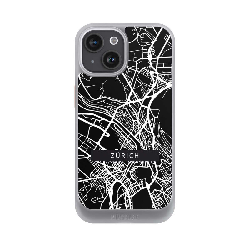 iPhone 15 NIVOcore Zürich Stadtkarte