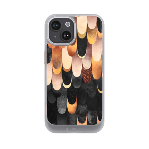 Apple iPhone 15 NIVOcore Gefiedertes Kupfer und Schwarz