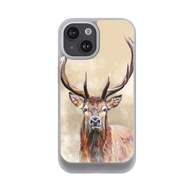 iPhone 15 NIVOcore Gezeichneter Hirsch
