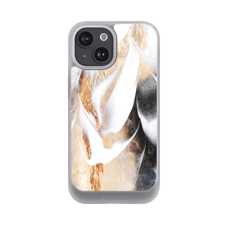 iPhone 15 NIVOcore Beruhige Deine Seele Golddruck