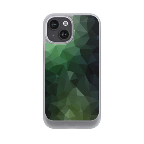 Apple iPhone 15 NIVOcore Polygonal Mosaic Green