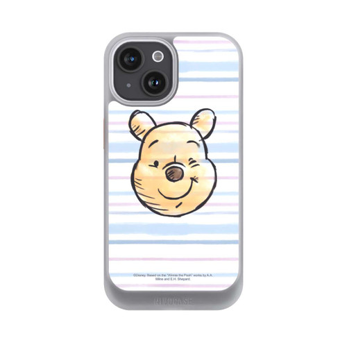 Apple iPhone 15 NIVOcore Winnie Puuh auf Streifen