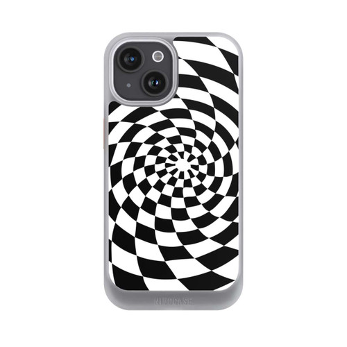 Apple iPhone 15 NIVOcore Schwarz-Weiß Illusion