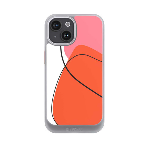 Apple iPhone 15 NIVOcore Meine orangefarbene Kunst