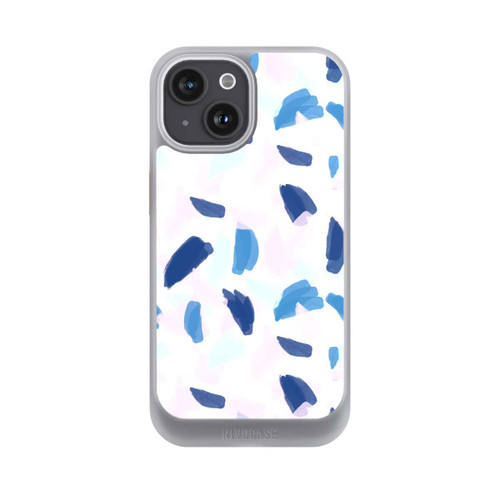 Apple iPhone 15 NIVOcore Blue and Pink Paint