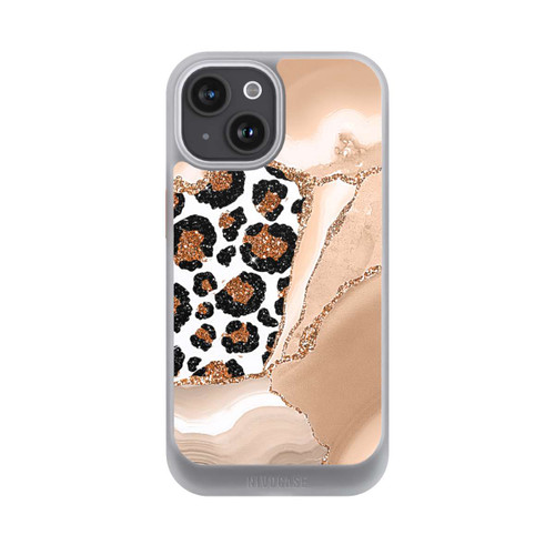 Apple iPhone 15 NIVOcore  Muster und Texturen Hellgold