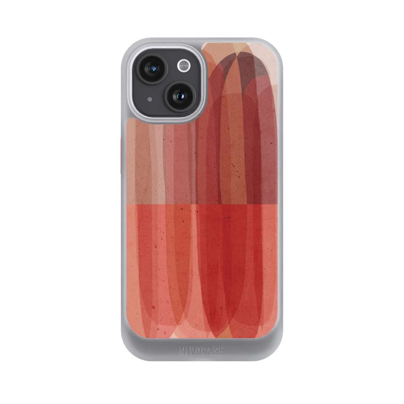 iPhone 15 NIVOcore Stein Nr. 4 Koralle