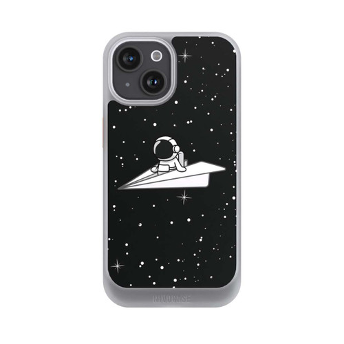 Apple iPhone 15 NIVOcore Astronaut Paper Plane Comic