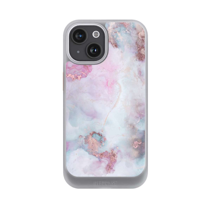iPhone 15 NIVOcore Alkoholtinte Marmorblau
