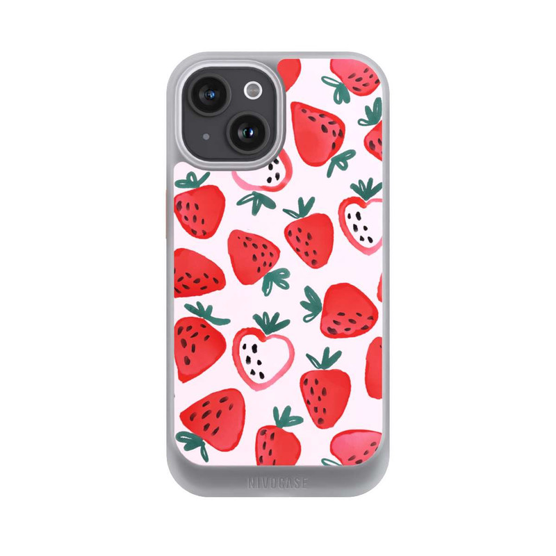 iPhone 15 NIVOcore Erdbeer-Liebe 1