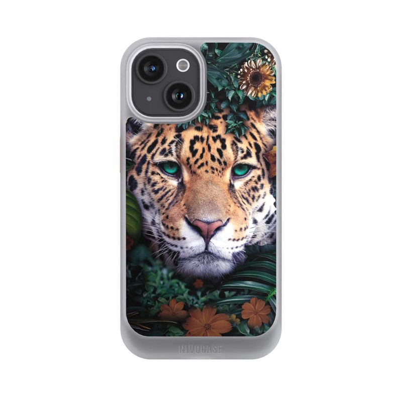 iPhone 15 NIVOcore Jaguar im Dschunglegrün