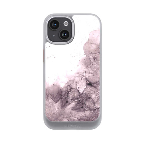 Apple iPhone 15 NIVOcore Paillettes glamour roses
