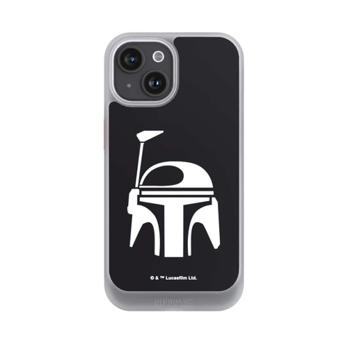 Apple iPhone 15 NIVOcore Boba Fett Helm Schwarz