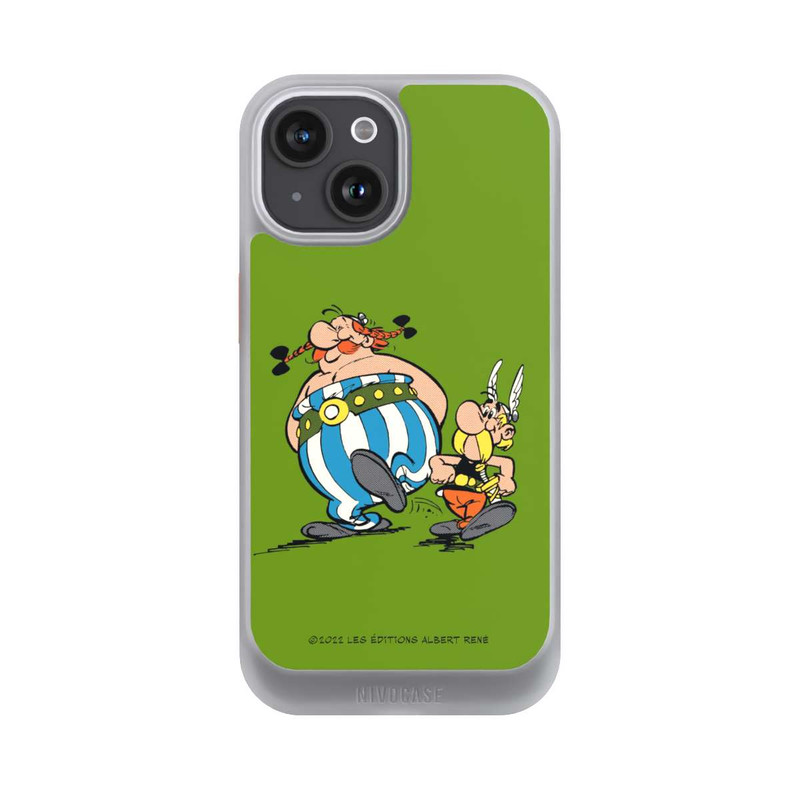 iPhone 15 NIVOcore Asterix and Obelix Grün
