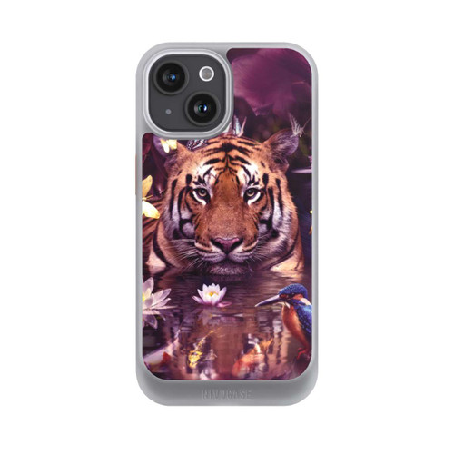 Apple iPhone 15 NIVOcore Tiger Blumenrahmen