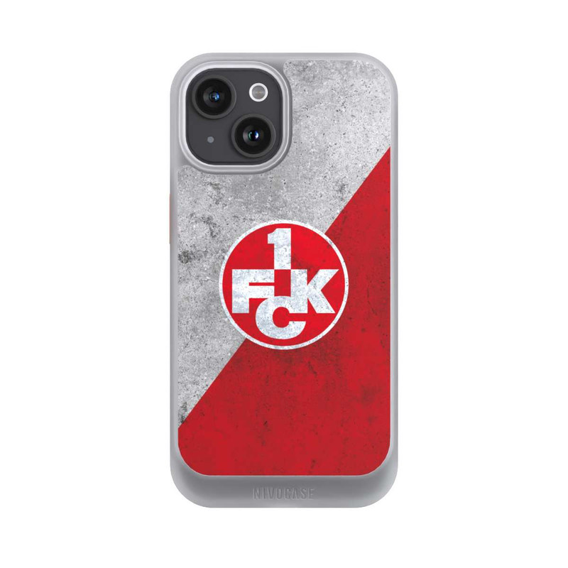 iPhone 15 NIVOcore 1.FC Kaiserslautern-Beton Logo red