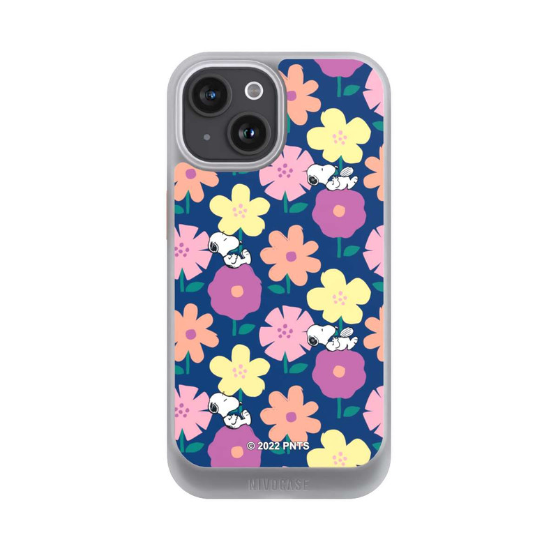 iPhone 15 NIVOcore Snoopy Muster Frühling