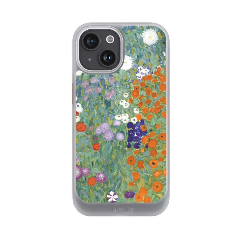 iPhone 15 NIVOcore Blühender Garten - Gustav Klimt