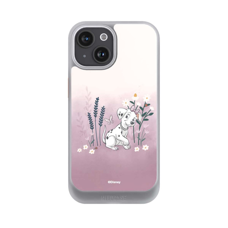 iPhone 15 NIVOcore 101 Dalamatiner mit Blumen