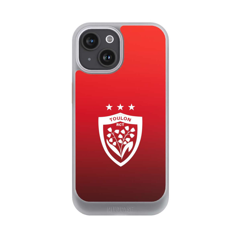 iPhone 15 NIVOcore RCT Rouge & Blanc