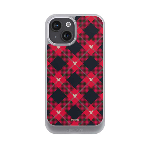 Apple iPhone 15 NIVOcore Mickey Weihnachtsmuster Rot