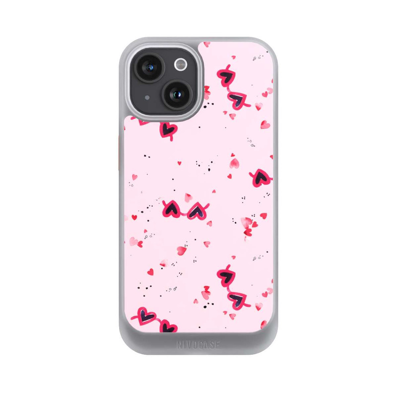 iPhone 15 NIVOcore Valentinstag Sonnenbrillenherzen