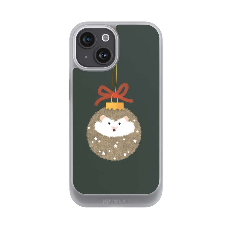 iPhone 15 NIVOcore weihnachtlicher Igel