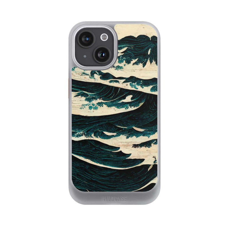 iPhone 15 NIVOcore Wilde Wellen