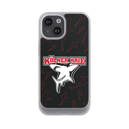 Apple iPhone 15 NIVOcore Haie Muster Rot