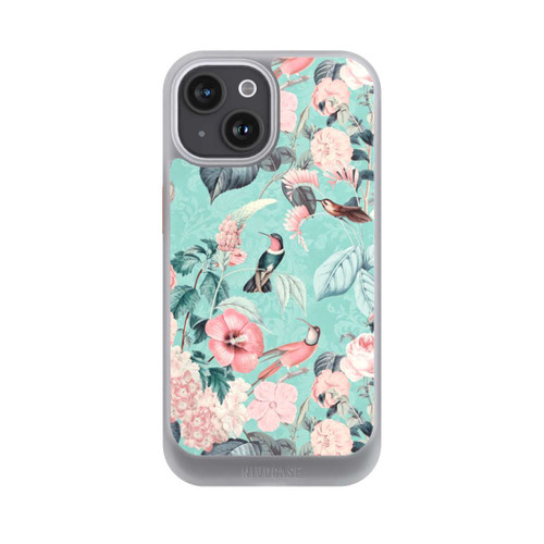 Apple iPhone 15 NIVOcore Kolibri Paradies Pattern