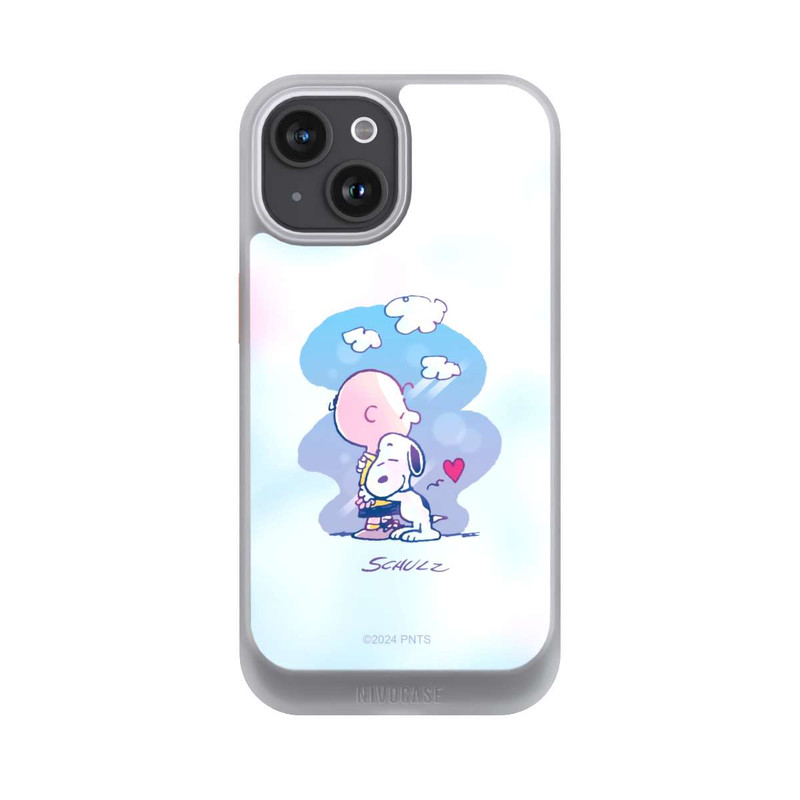 iPhone 15 NIVOcore Snoopy und Charlie Brown