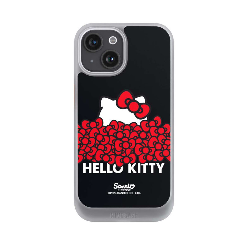 iPhone 15 NIVOcore Hello Kitty mit Schleifen