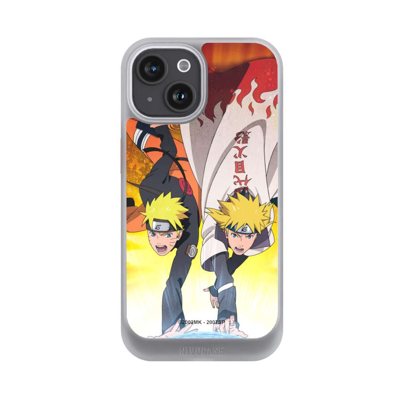 iPhone 15 NIVOcore Naruto Minato Vater und Sohn