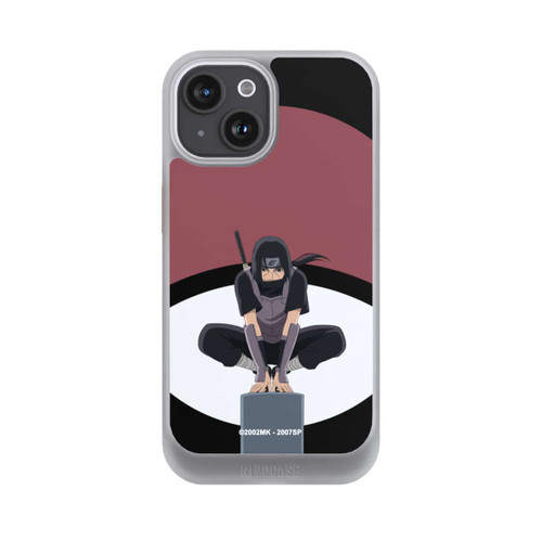 Apple iPhone 15 NIVOcore Itachi Uchiha Symbol schwarz