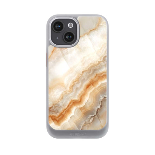 Apple iPhone 15 NIVOcore Honig Marmor