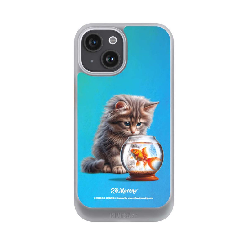 iPhone 15 NIVOcore Cat And Gold Fish