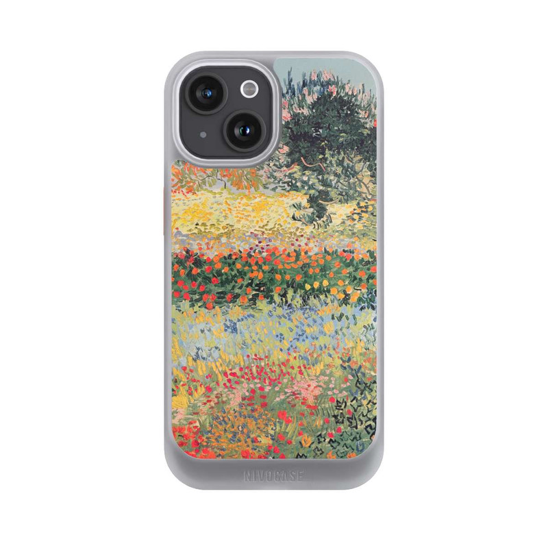 iPhone 15 NIVOcore Garden in Bloom, Arles, July 1888 by Vincent van Gogh