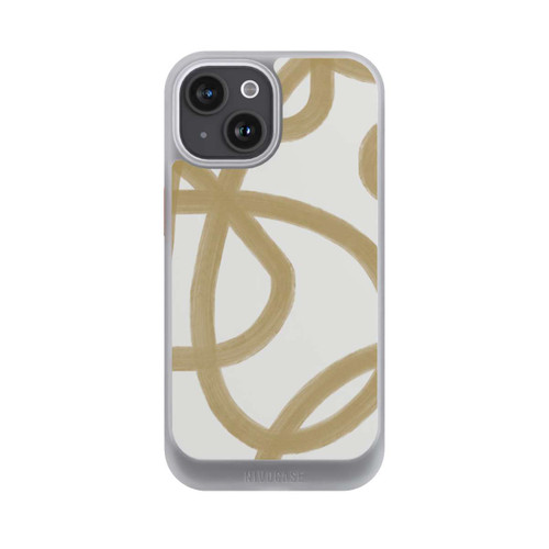 Apple iPhone 15 NIVOcore Laced Up Beije