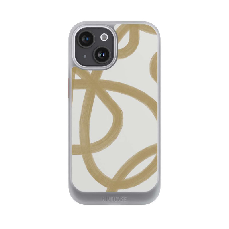 iPhone 15 NIVOcore Laced Up Beije