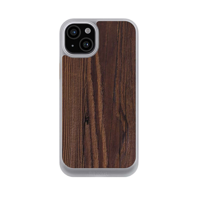 iPhone 15 Plus NIVOcore Maserung Holzlook