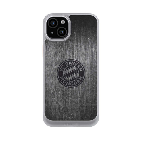 Apple iPhone 15 Plus NIVOcore Metalllook FCB Logo einfarbig