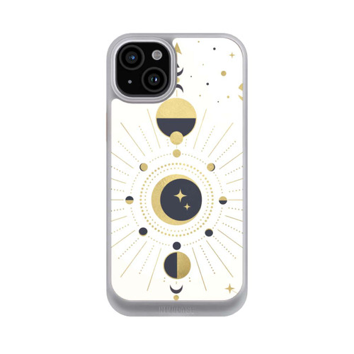 Apple iPhone 15 Plus NIVOcore Abstrakter Rose-Gold-Look
